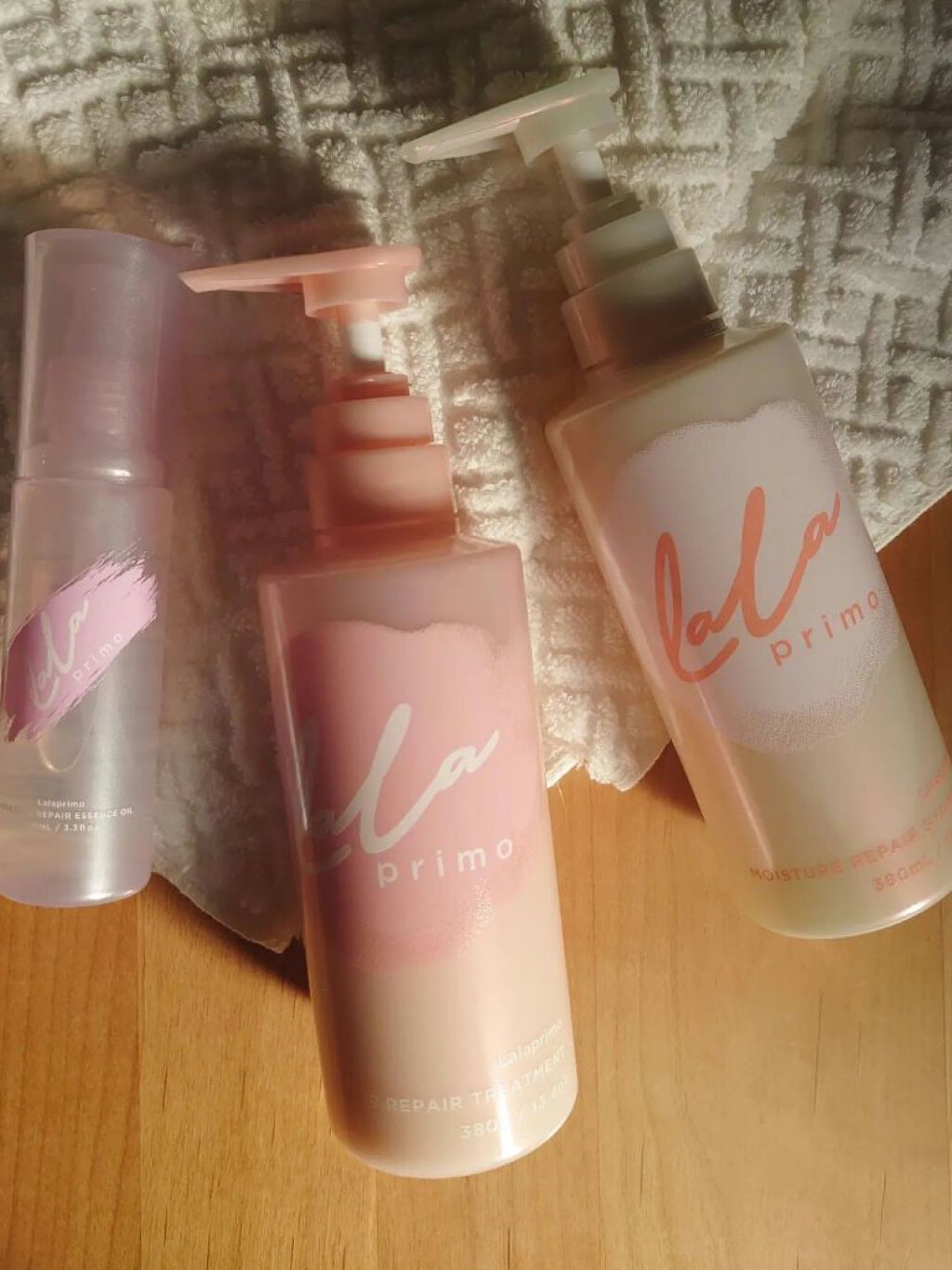 モイスチャーリペアエッセンスオイル/ララプリモ /アウトバストリートメントを使ったクチコミ（1枚目）