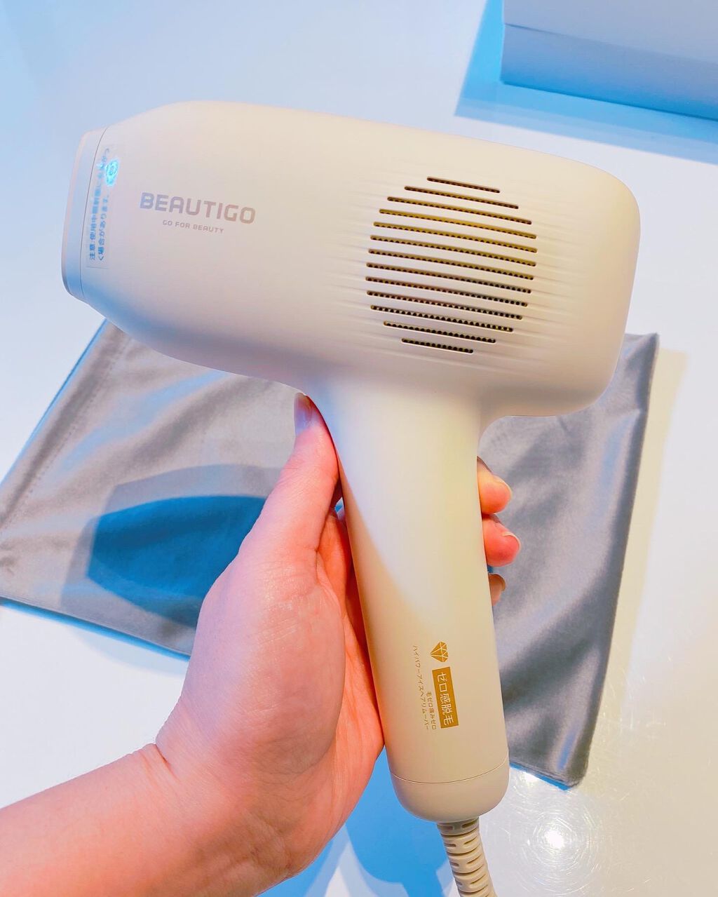 サファイアIPL脱毛器　/yete/家庭用脱毛器を使ったクチコミ（3枚目）