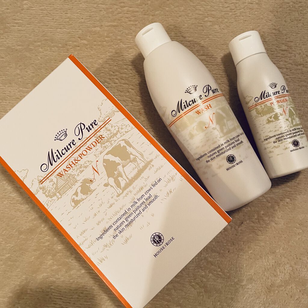 ミルキュア ピュア ウォッシュ＆パウダー/ハウス オブ ローゼ/洗顔パウダーを使ったクチコミ（1枚目）