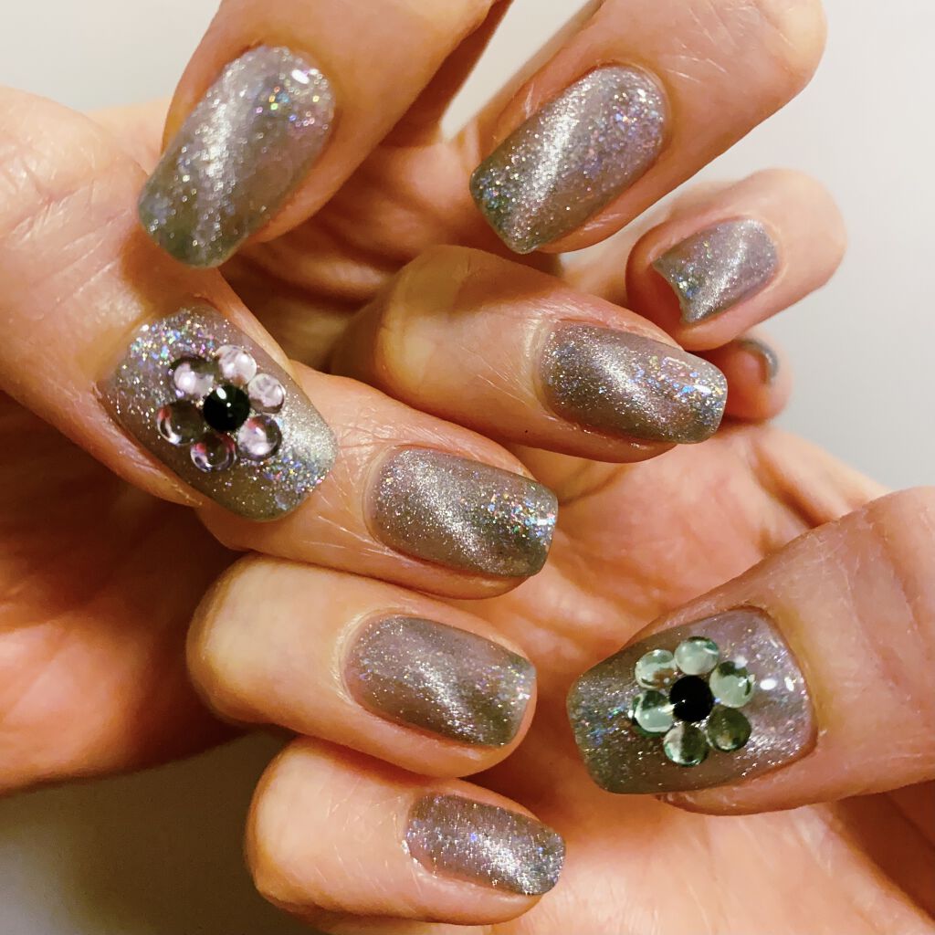 ジェルネイル LED スターターキット（16W LEDランプ&定番カラー3色付）/SHINYGEL/ネイル用品を使ったクチコミ（2枚目）