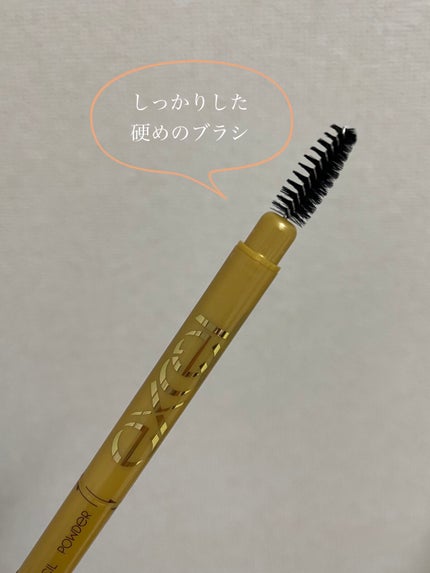 パウダー&ペンシル アイブロウEX/excel/アイブロウペンシルを使ったクチコミ(4枚目)