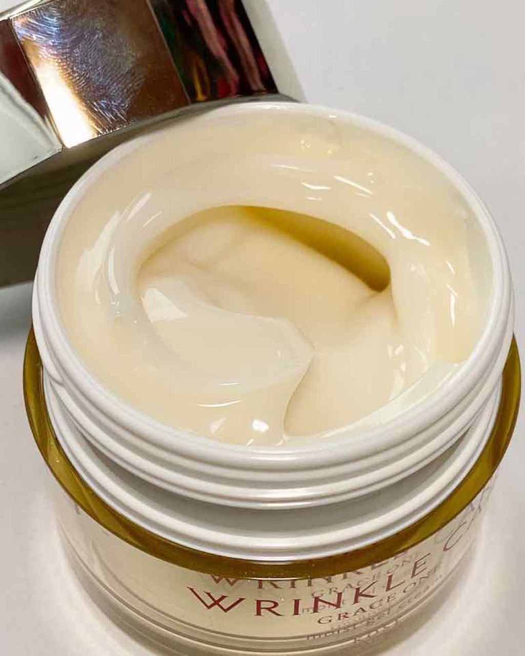 リンクルケア モイストジェルクリーム/グレイスワン/オールインワン化粧品を使ったクチコミ（2枚目）