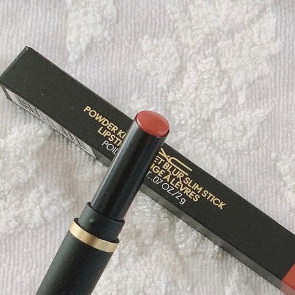 パウダー キス ベルベット ブラー スリム リップスティック/M・A・C/口紅を使ったクチコミ(2枚目)