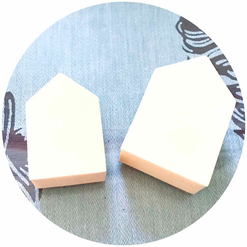 ジェリータッチスポンジ ハウス型/ロージーローザ/パフ・スポンジを使ったクチコミ(2枚目)