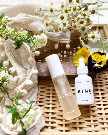 KINS SERUMのクチコミ「【KINS SERUM(セーラム)】

久々にじっくりゆっくり同じスキンケアを使った！
人間が.....」（3枚目）