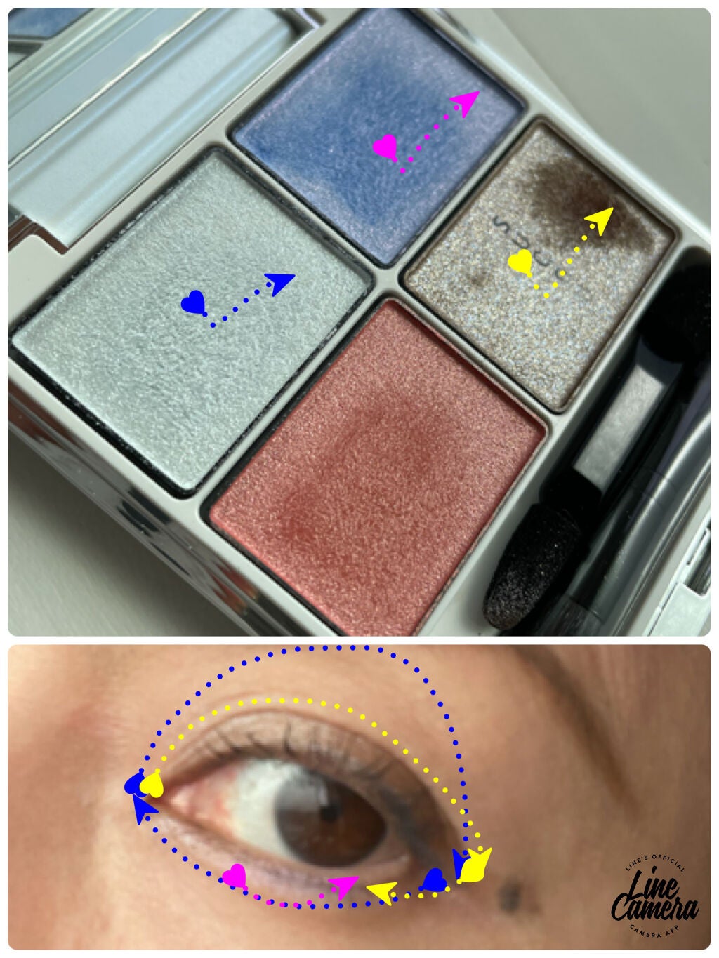 デザイニング カラー アイズ/SUQQU/アイシャドウパレットを使ったクチコミ(3枚目)