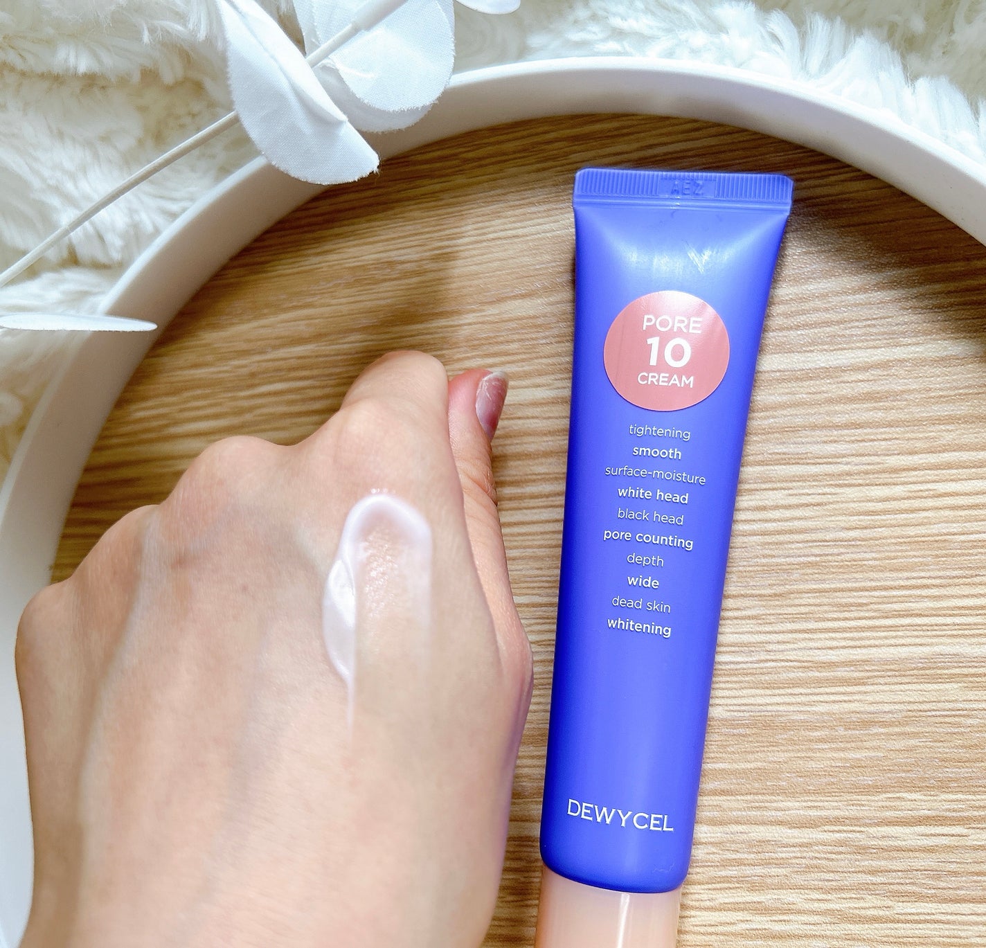 ポアーテンクリーム/DEWYCEL/化粧下地を使ったクチコミ(6枚目)