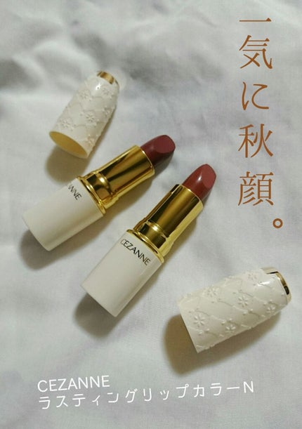 ラスティング リップカラーN/CEZANNE/口紅を使ったクチコミ(1枚目)