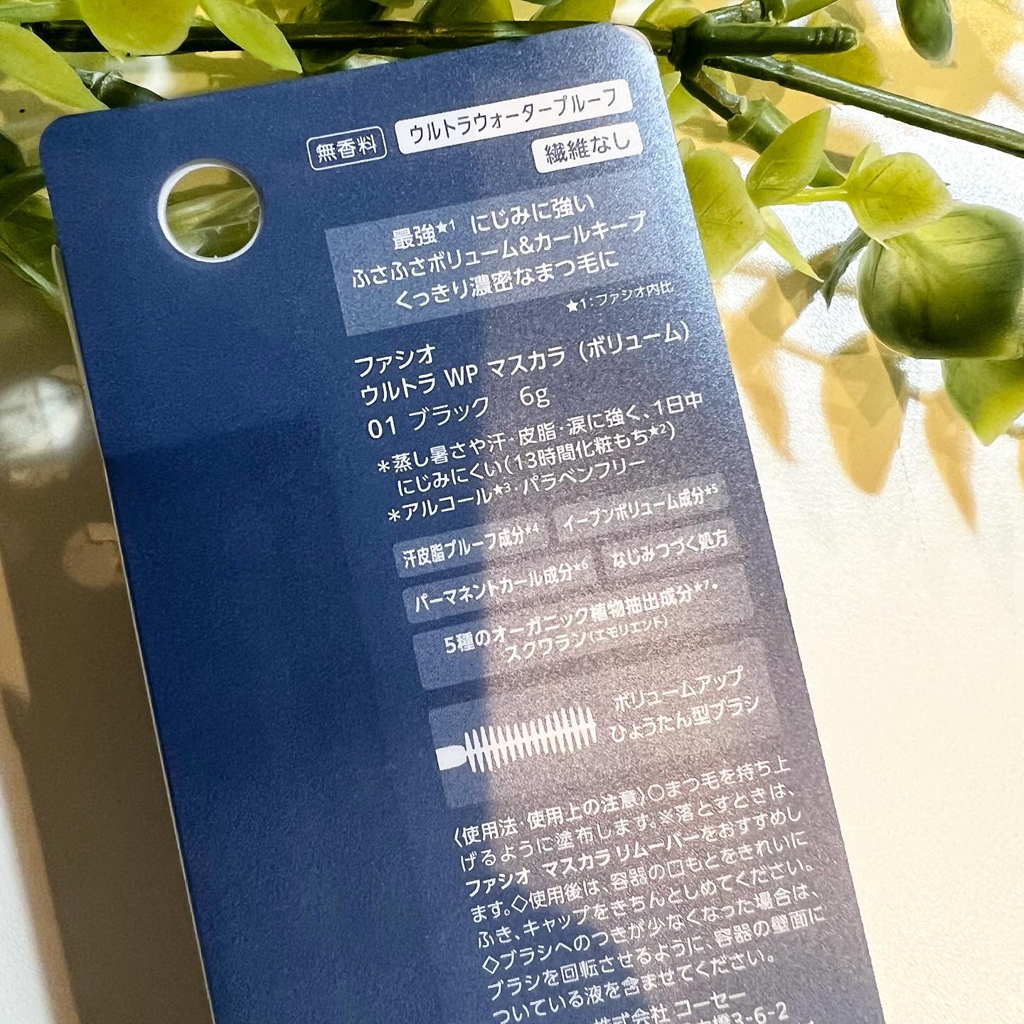 ウルトラ WP マスカラ(ボリューム)/FASIO/マスカラを使ったクチコミ（3枚目）