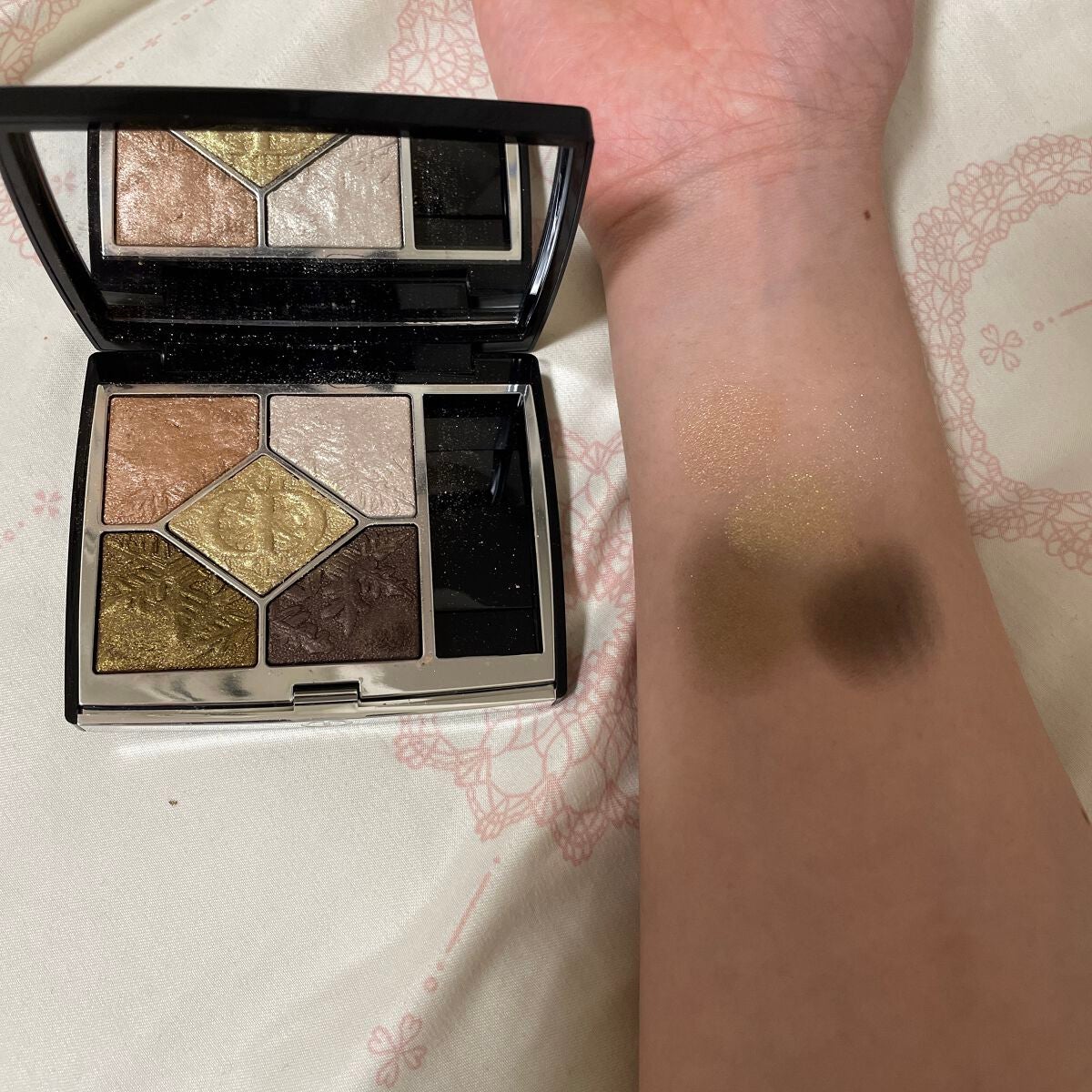 サンク クルール クチュール<ゴールデン ナイツ>/Dior/アイシャドウパレットを使ったクチコミ(2枚目)