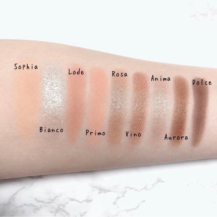 The Bella collection eyeshadow palette/CELEFIT/アイシャドウパレットを使ったクチコミ(3枚目)