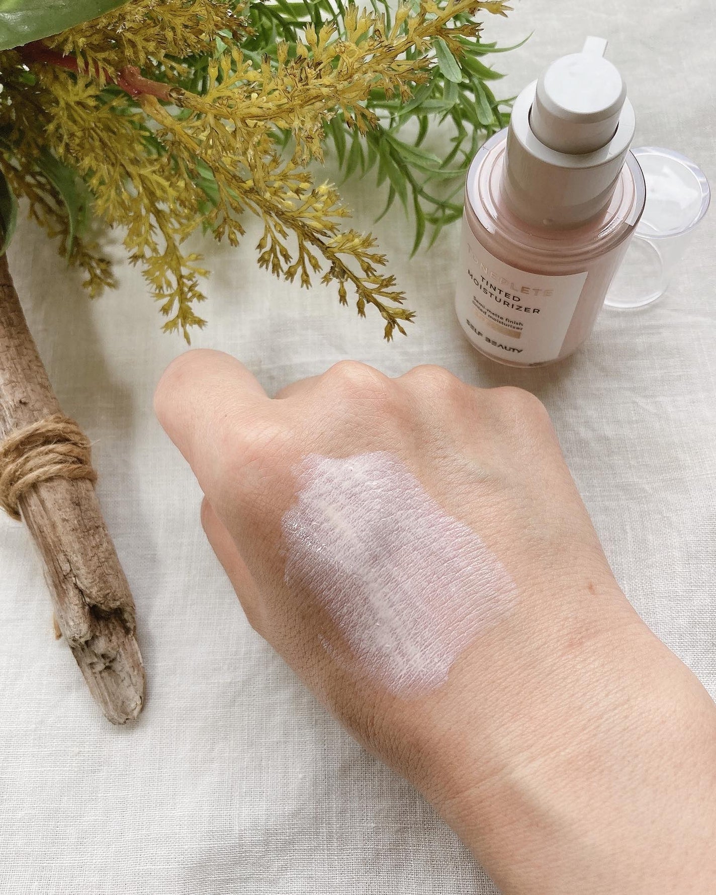 トーンアップUV下地/SELF BEAUTY/化粧下地を使ったクチコミ(4枚目)