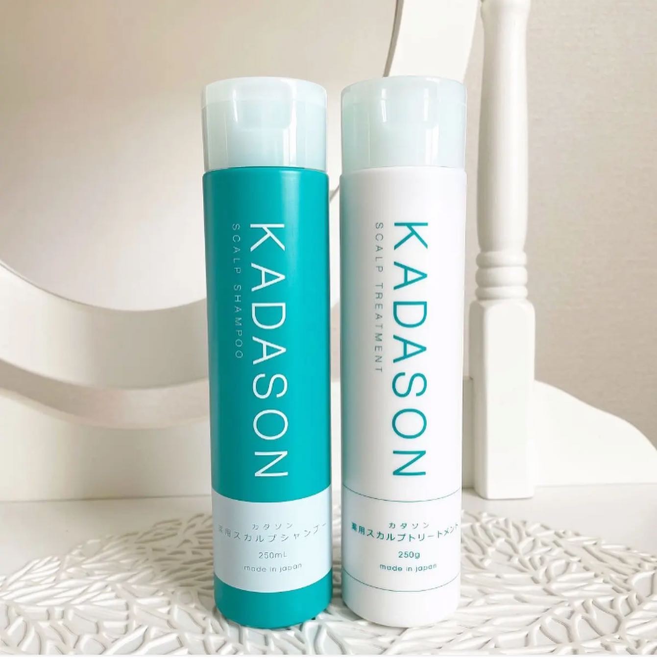 薬用スカルプシャンプー/トリートメント/KADASON (カダソン)/市販シャンプーを使ったクチコミ（1枚目）