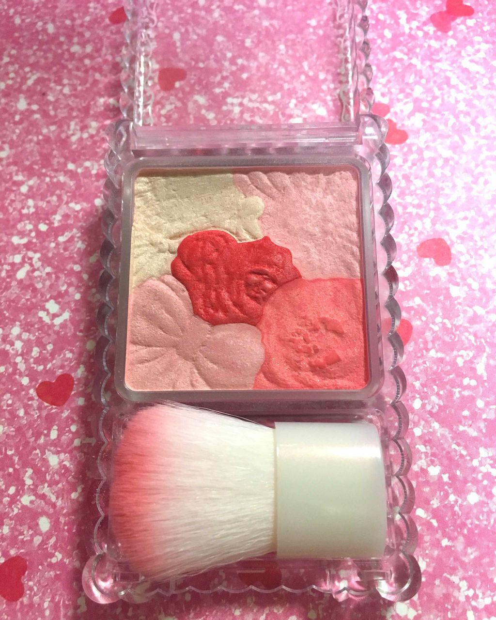 グロウフルールチークス/キャンメイク/パウダーチークを使ったクチコミ（2枚目）