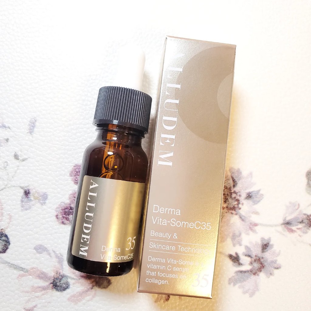 ダーマビタソームC35/ALLUDEM/美容液を使ったクチコミ（1枚目）