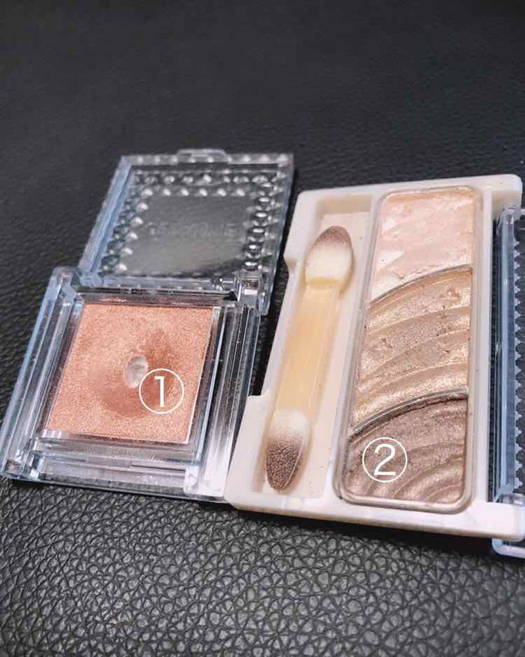 シングルカラーアイシャドウ/CEZANNE/単色アイシャドウを使ったクチコミ（2枚目）