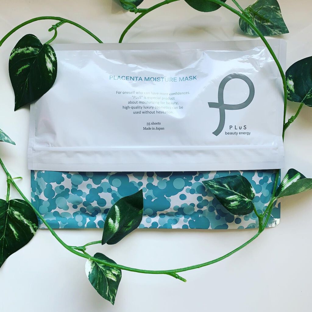 プラセンタモイスチュアマスク/PLuS/シートマスク・パックを使ったクチコミ(1枚目)