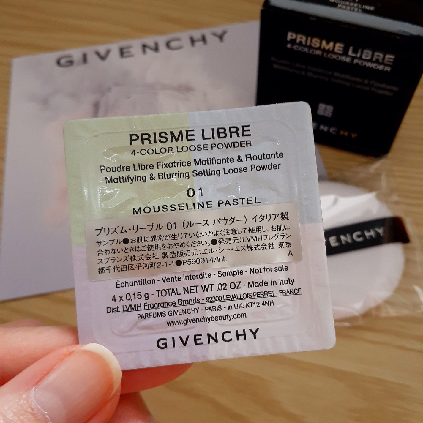 プリズム・リーブル/GIVENCHY/ルースパウダーを使ったクチコミ(2枚目)