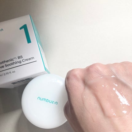 1番 塗るパントテン酸スージングクリーム/numbuzin/フェイスクリームを使ったクチコミ(3枚目)