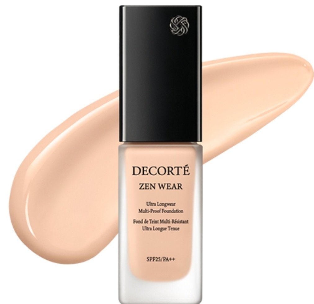 DECORTÉ ゼン ウェア フルイドのクチコミ「この2種がいいのよ！
コスデコゼンウェアフルイドとTIRTIRパープル下地の組み合わせ！
これ.....」（3枚目）