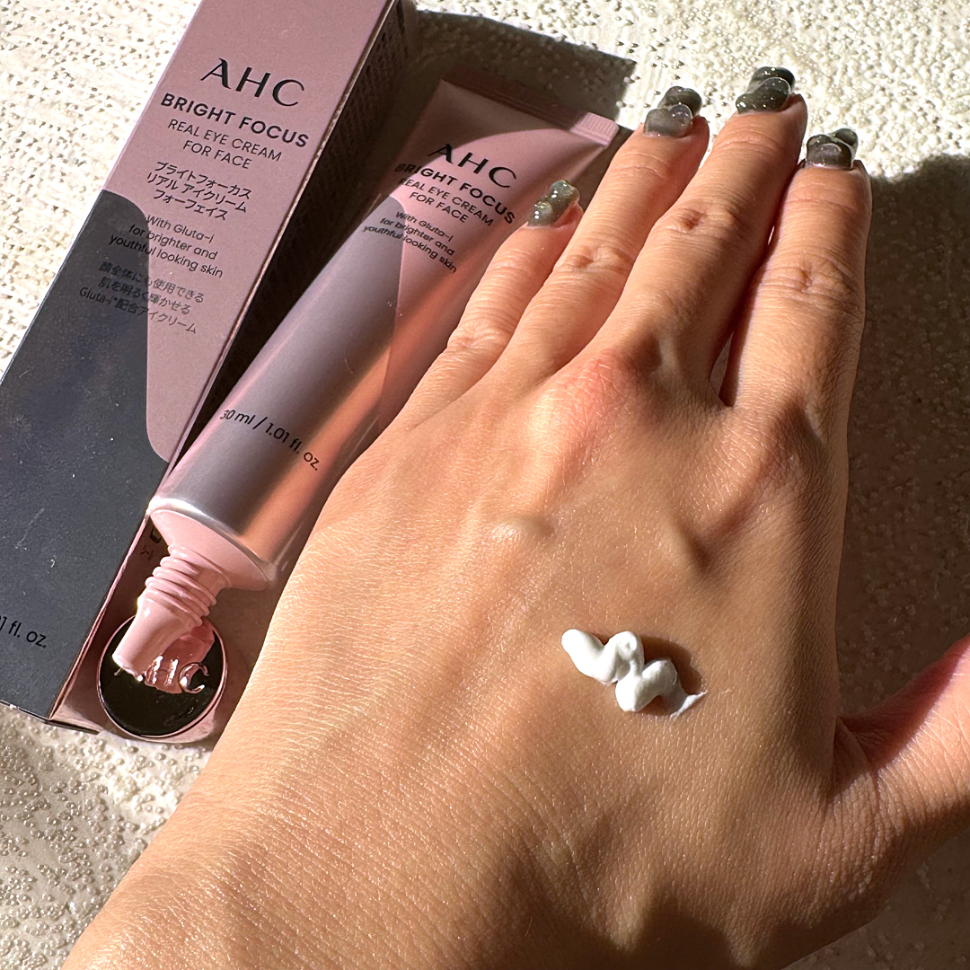 ブライト フォーカス リアル アイクリーム フォーフェイス/AHC/アイケア・アイクリームを使ったクチコミ（3枚目）