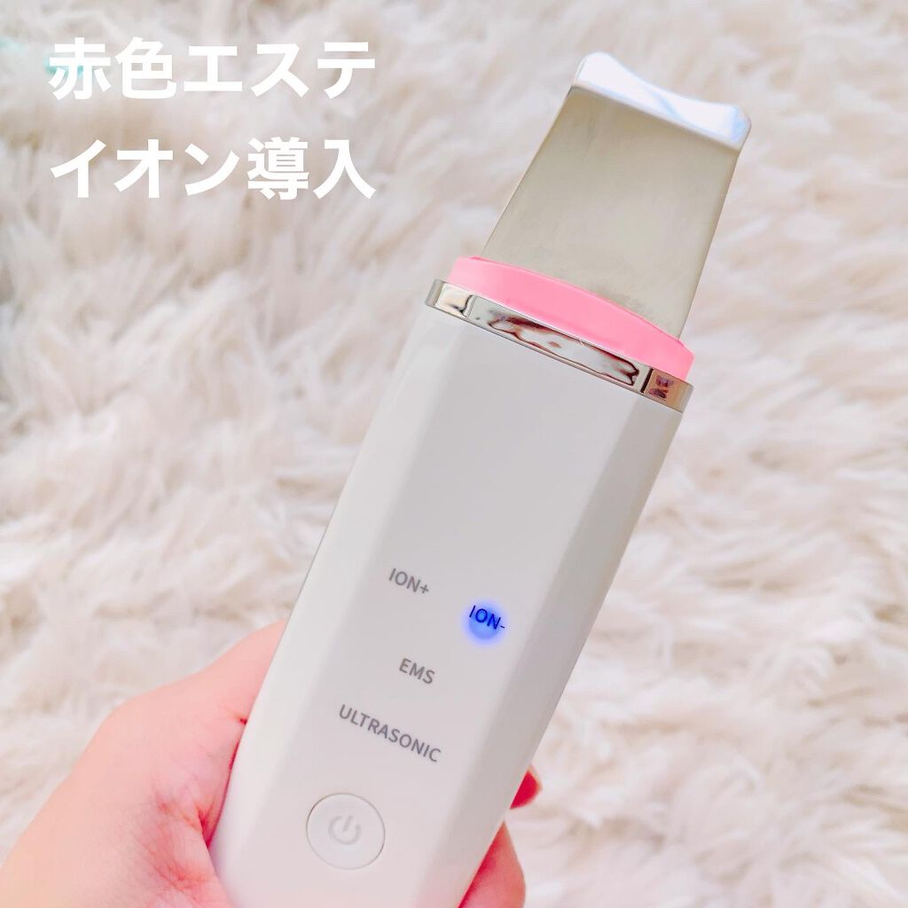 ウォーターピーリング超音波美顔器/ANLAN/美顔器・マッサージを使ったクチコミ(4枚目)