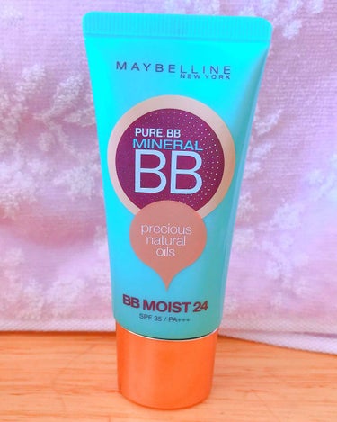 ピュアミネラル BB モイスト/MAYBELLINE NEW YORK/BBクリームを使ったクチコミ（1枚目）