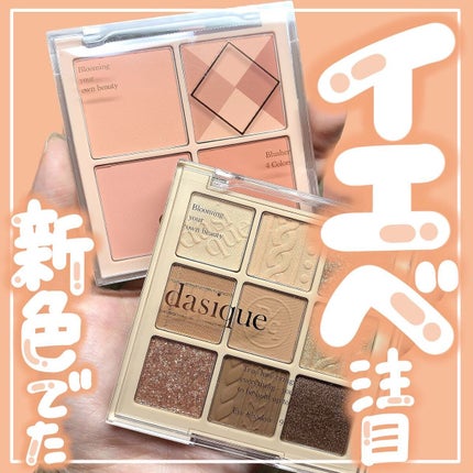 シャドウパレット/dasique/アイシャドウパレットを使ったクチコミ(1枚目)