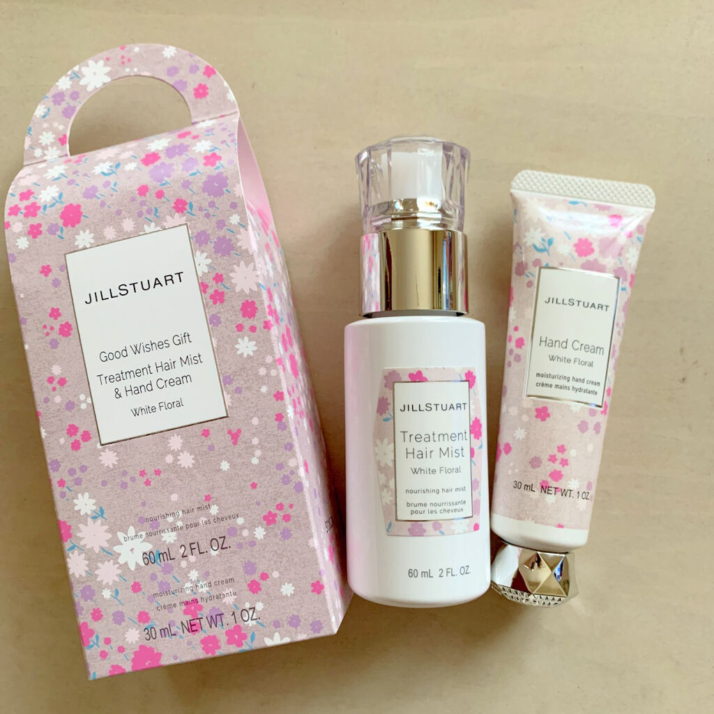 ジルスチュアート リップバーム グッドウィッシーズギフト　リップバーム ホワイトフローラル/JILL STUART/リップバームを使ったクチコミ（3枚目）