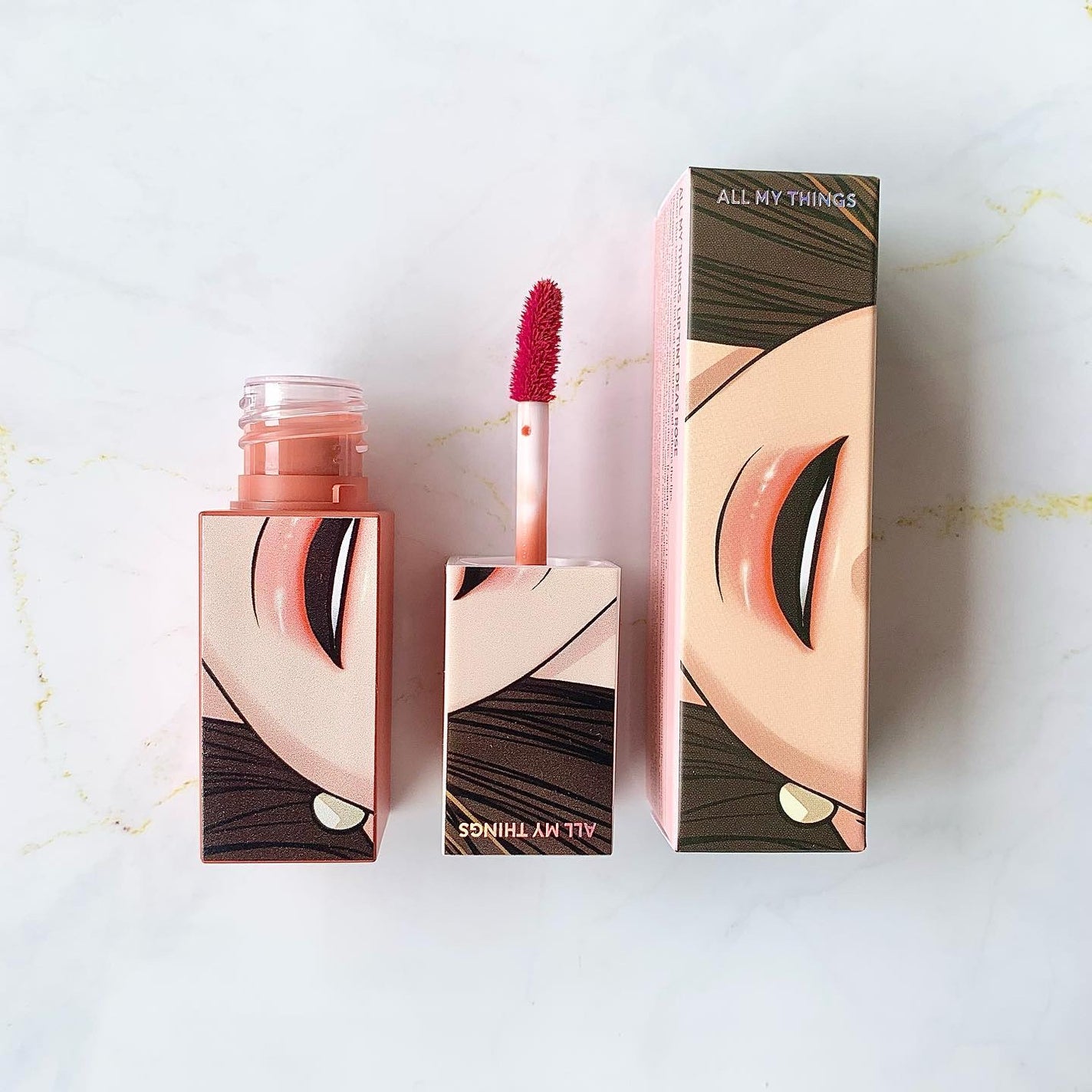 トゥルービューティ ティント/all my things/リップティントを使ったクチコミ(6枚目)