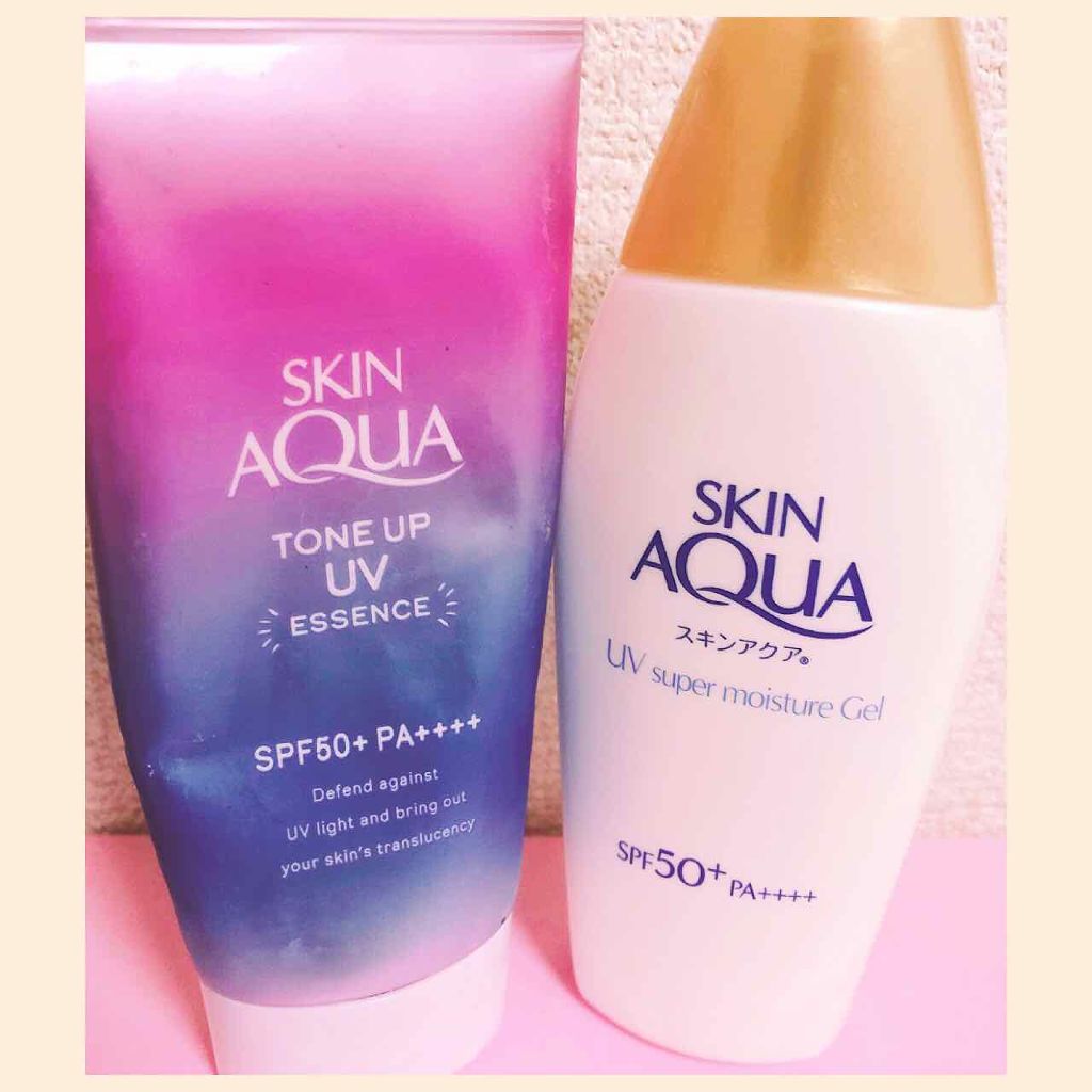 スキンアクア スーパーモイスチャージェル/スキンアクア/日焼け止めジェルを使ったクチコミ(1枚目)