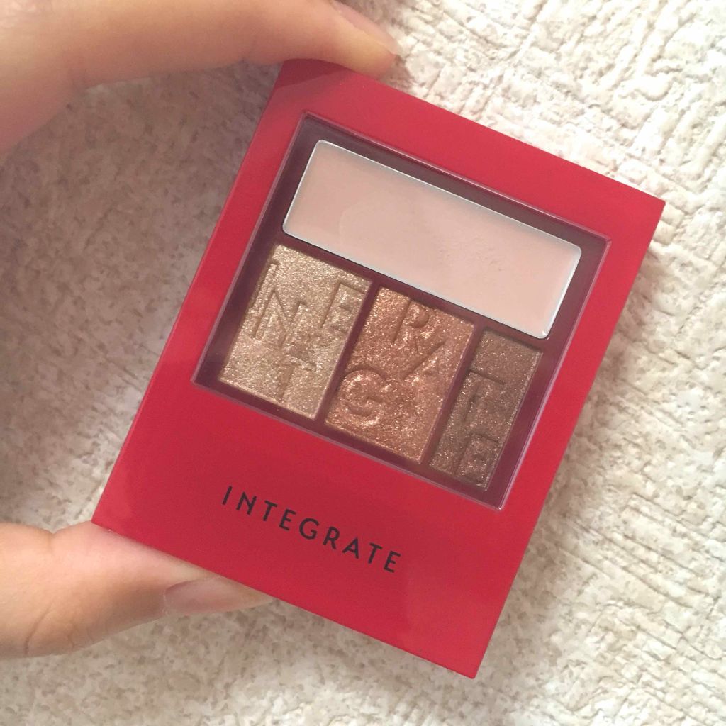 アクセントカラーアイズ CC/インテグレート/アイシャドウパレットを使ったクチコミ(1枚目)