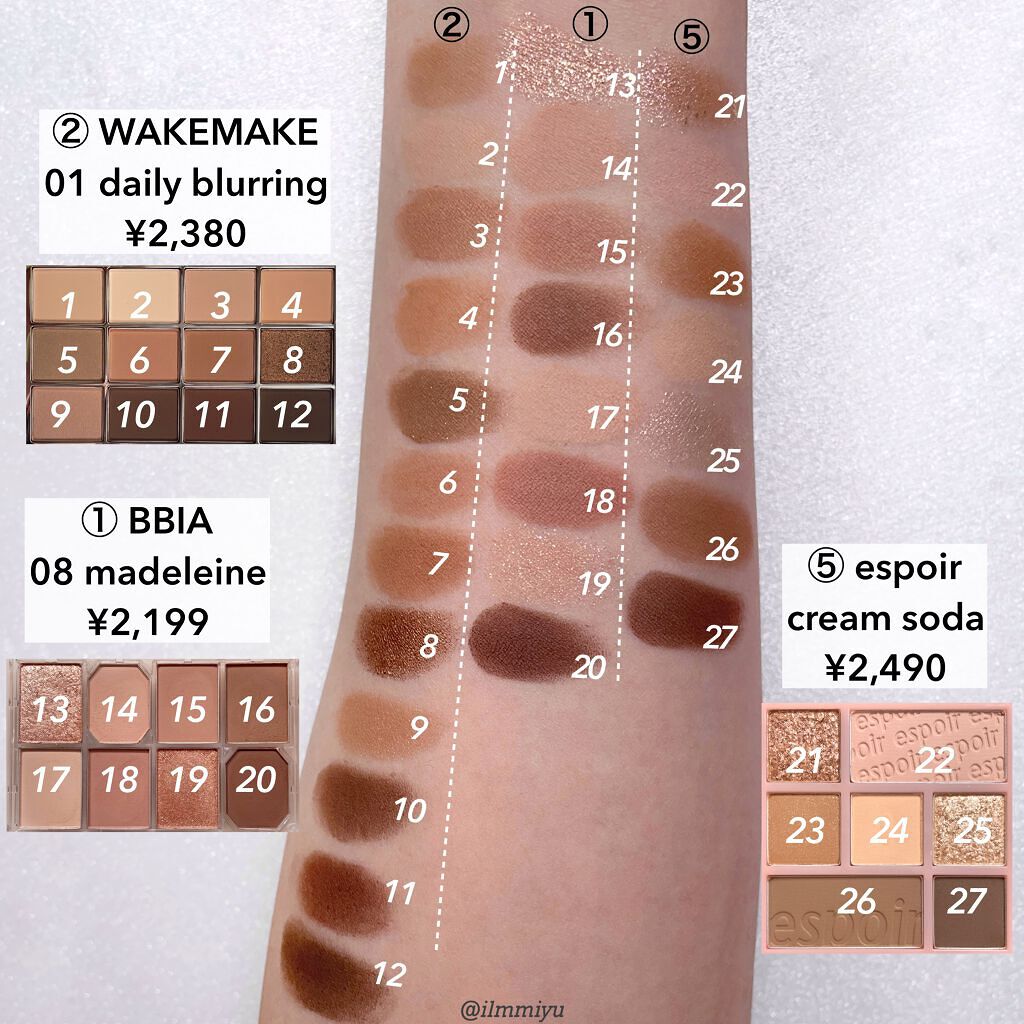 プロ アイ パレット/CLIO/アイシャドウパレットを使ったクチコミ(9枚目)