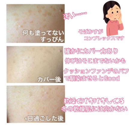 カバーパーフェクション チップコンシーラー/the SAEM/リキッドコンシーラーを使ったクチコミ(2枚目)