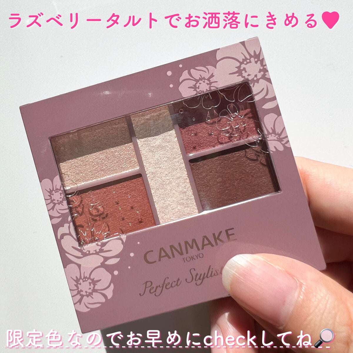 パーフェクトスタイリストアイズ/キャンメイク/アイシャドウパレットを使ったクチコミ(6枚目)