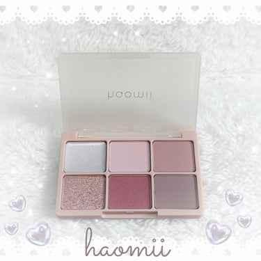 haomii カクテルルーチェアイパレットのクチコミ「

꒰ 橋下美好ちゃんプロデュースhaomii ꒱


𓍳 haomii

𓍼 カクテルルーチ.....」（1枚目）