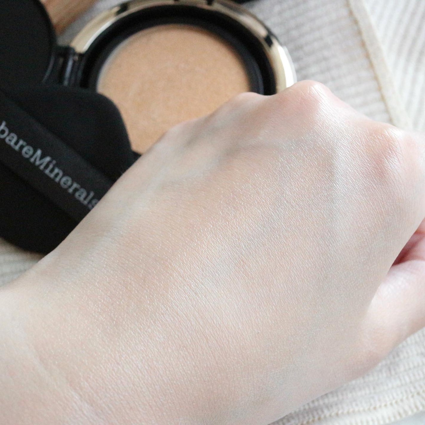 オリジナル ピュア セラム カバーアップ クッション/bareMinerals/クッションファンデーションを使ったクチコミ(7枚目)
