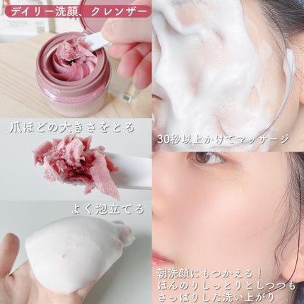 ヴィーガンパッククレンザー/WHIPPED/洗顔フォームを使ったクチコミ(5枚目)