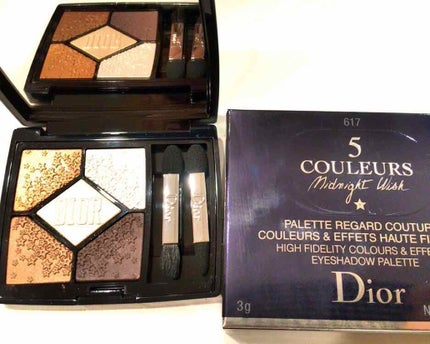 サンク クルール 617 ラッキー スター/Dior/アイシャドウパレットを使ったクチコミ(3枚目)