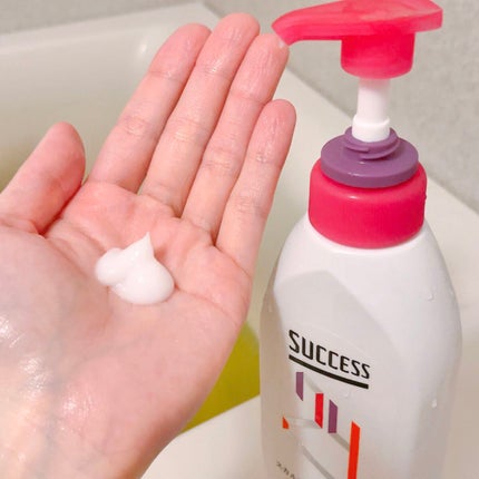 サクセス24 クレンジングシャンプー/スカルプコンディショナー フルーティフローラルの香り/サクセス/市販シャンプーを使ったクチコミ(4枚目)