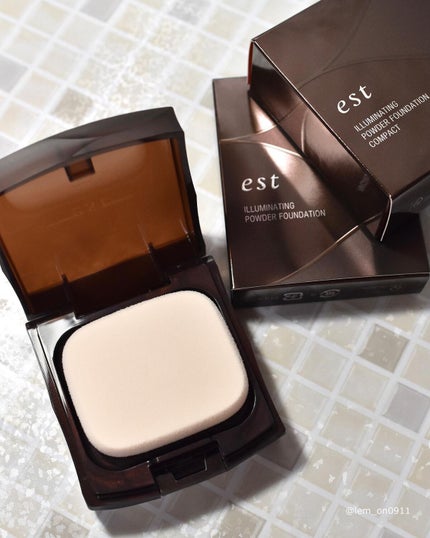 イルミネーティング パウダーファンデーション/est/パウダーファンデーションを使ったクチコミ(6枚目)