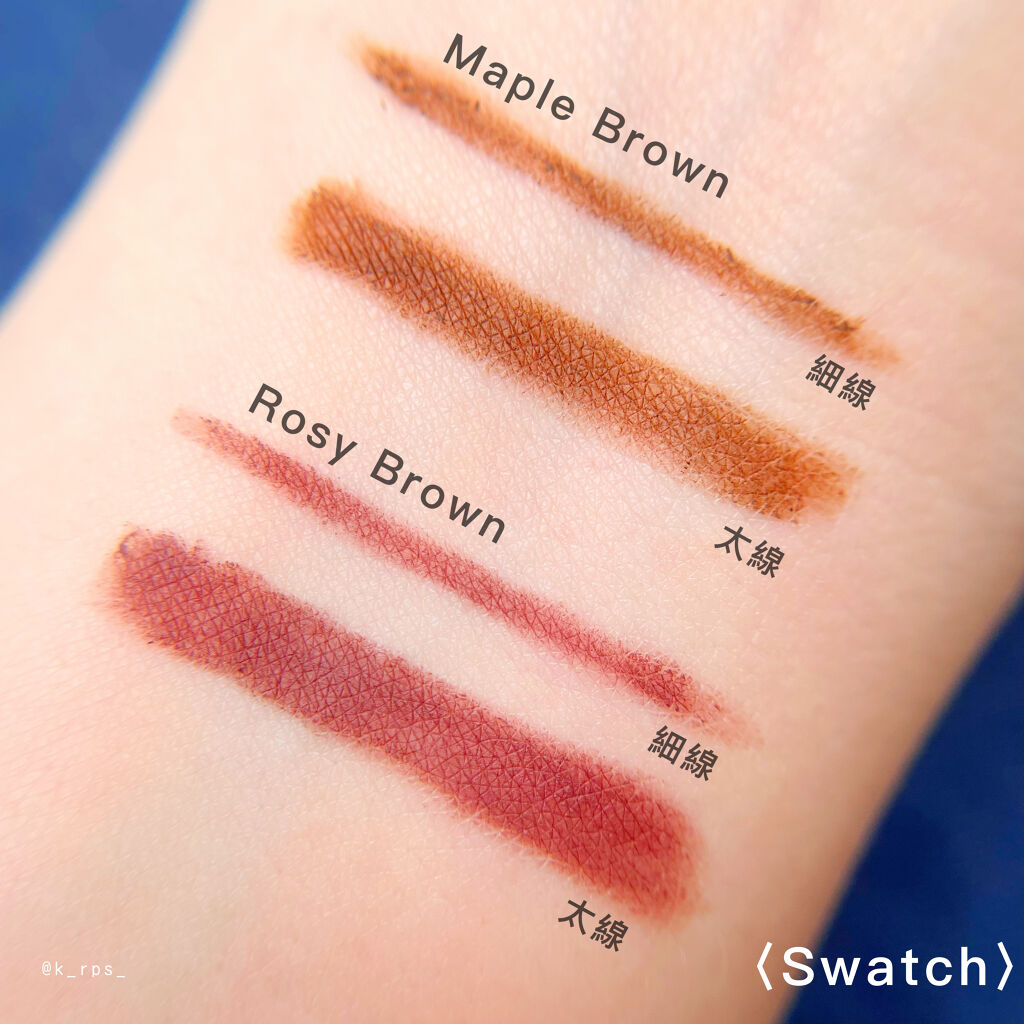 クリームフィットペンシル＜アイライナー＞/ラブ・ライナー/ペンシルアイライナーを使ったクチコミ（3枚目）