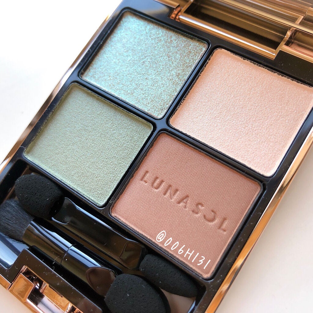 アイカラーレーション/LUNASOL/アイシャドウパレットを使ったクチコミ(10枚目)