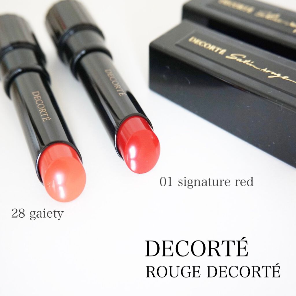 ルージュ デコルテ/DECORTÉ/口紅を使ったクチコミ（1枚目）
