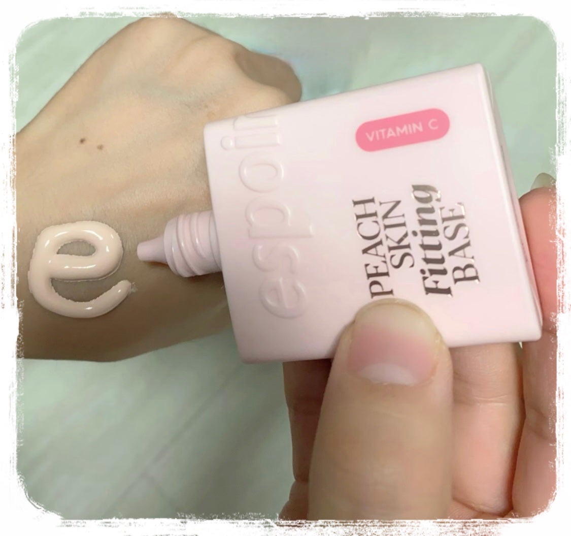 ピーチスキンフィッティングベース オールニュー SPF50 PA++++/espoir/化粧下地を使ったクチコミ(2枚目)