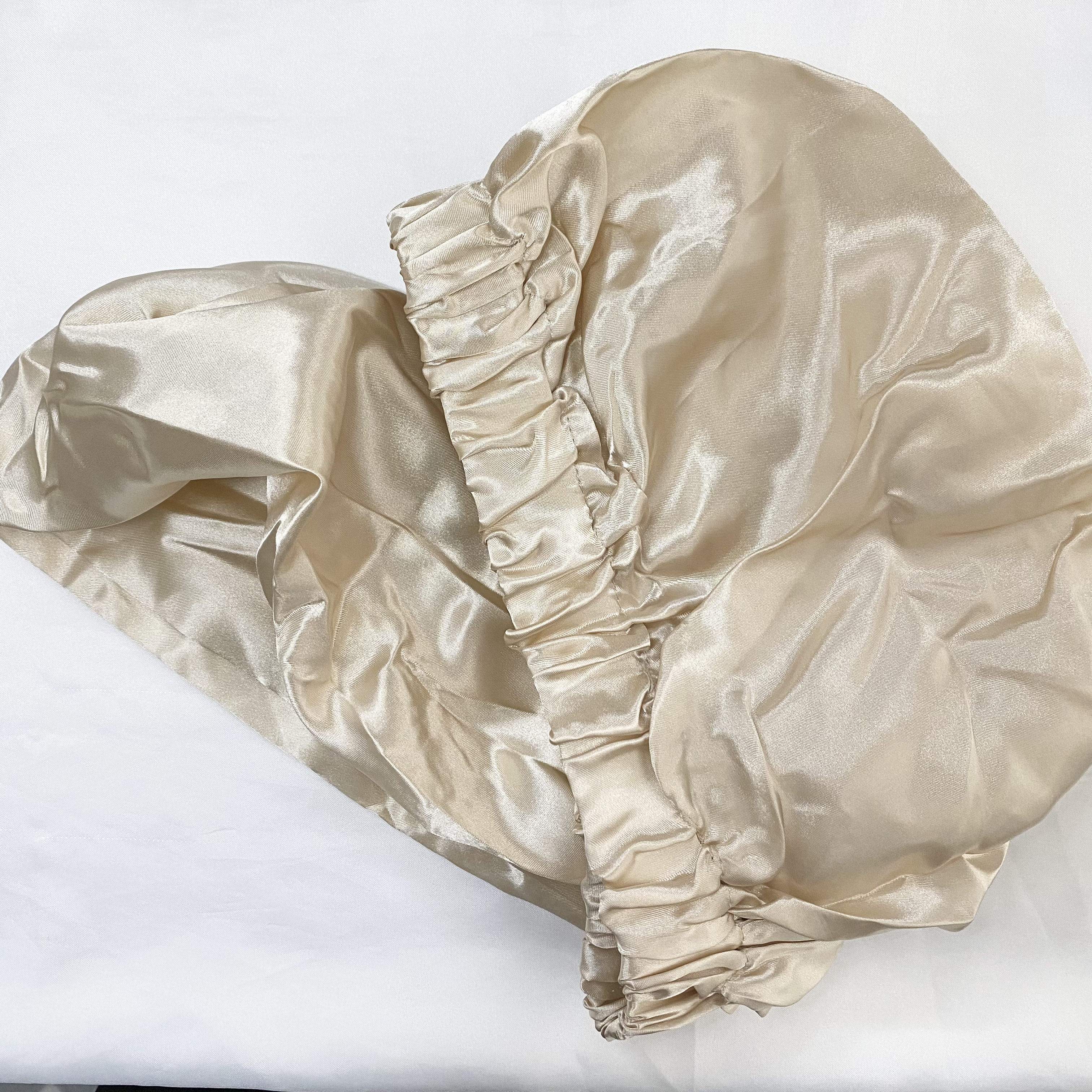 ナイトキャップ　ロングタイプ/DAISO/ヘアケアグッズを使ったクチコミ（3枚目）