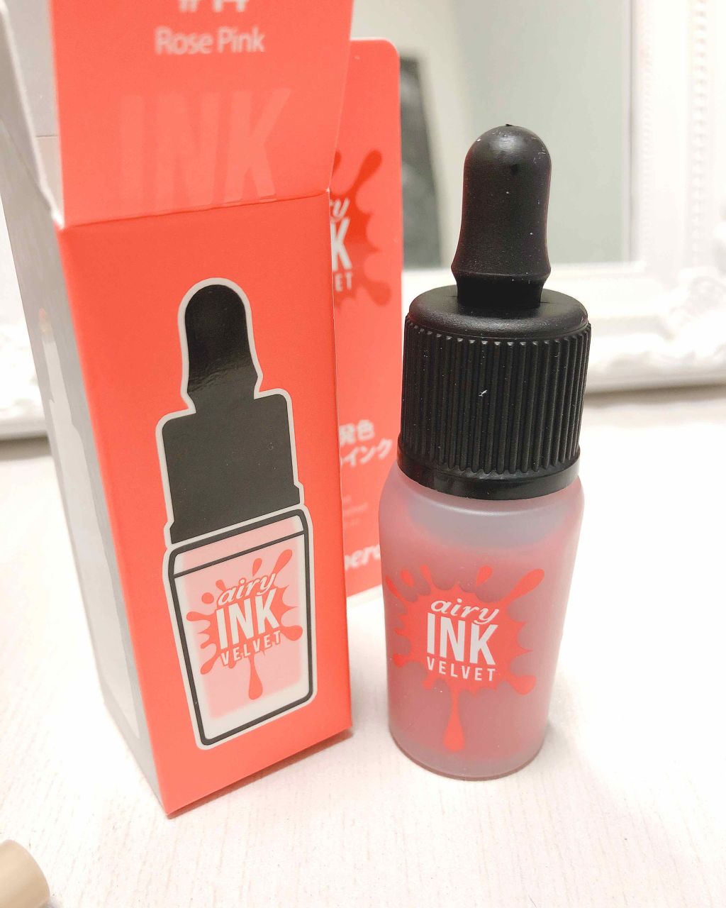 インク エアリー ベルベット/PERIPERA/口紅を使ったクチコミ(1枚目)