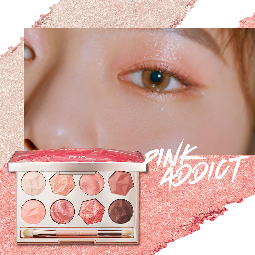 プリズム エアー アイ パレット/CLIO/アイシャドウパレットを使ったクチコミ（2枚目）