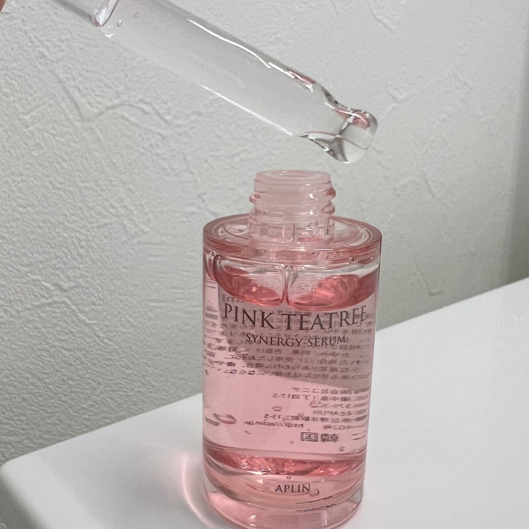 ピンクティーツリーシナジーセラム/APLIN/美容液を使ったクチコミ(3枚目)