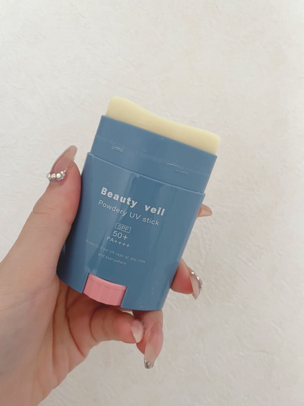 パウダリーUVスティック/Beauty veil/日焼け止めスティックを使ったクチコミ(2枚目)